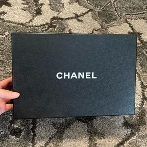 Chanel Black Shoe Box